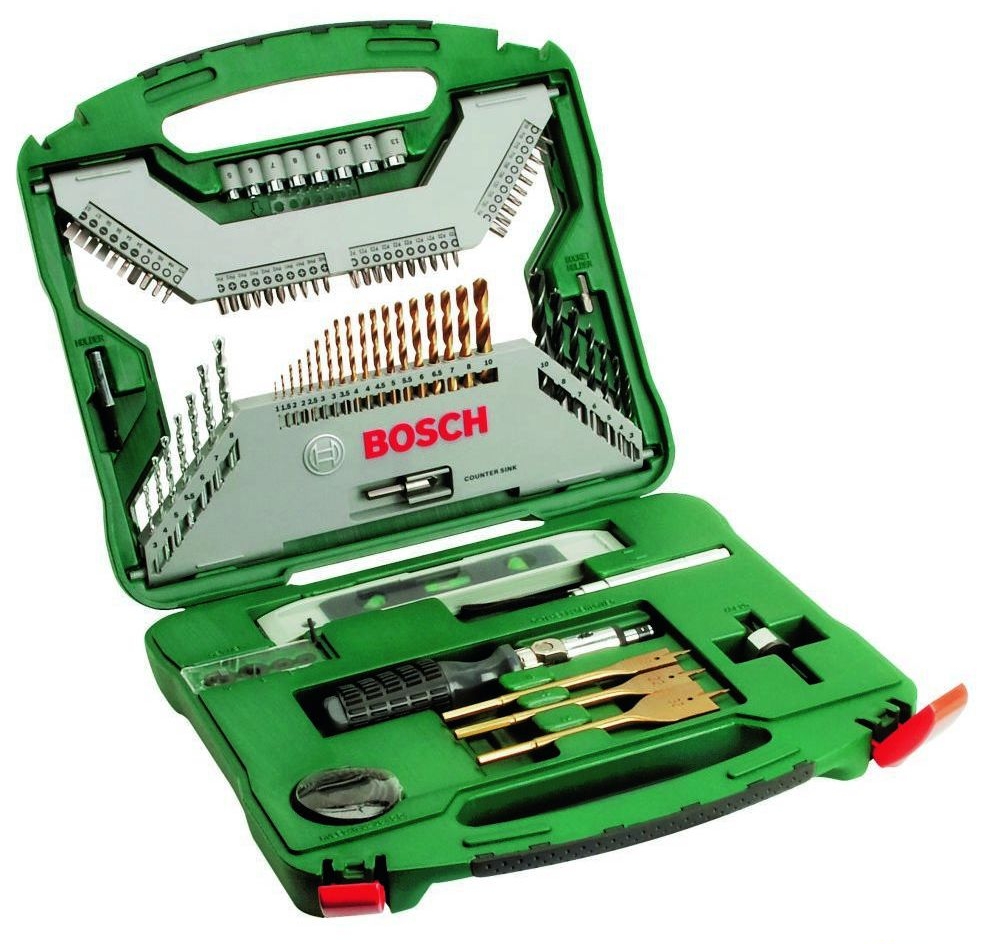 Bosch Titanium X-Line Tool Set 100 parts  