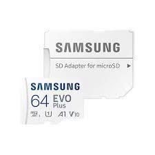 SAMSUNG EVO Plus microSDXC 64GB 2024 USB Flash atmiņa