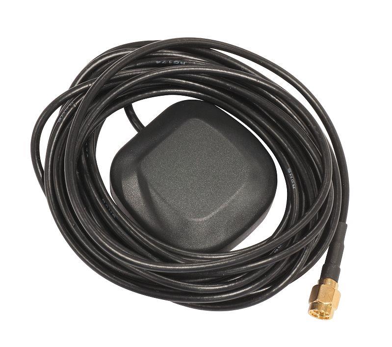 MikroTik GPS antenna w/SMA connector ACGPSA, 26 dBi, Black, 46.5  5704174172567 datortīklu aksesuārs