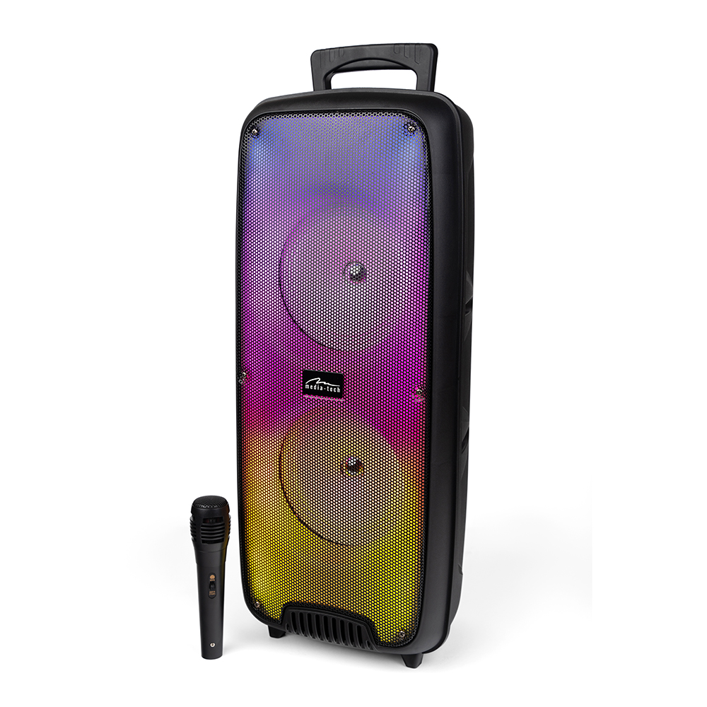 Large portable speaker KARAOKE FLAMEZILLA MT3178 pārnēsājamais skaļrunis