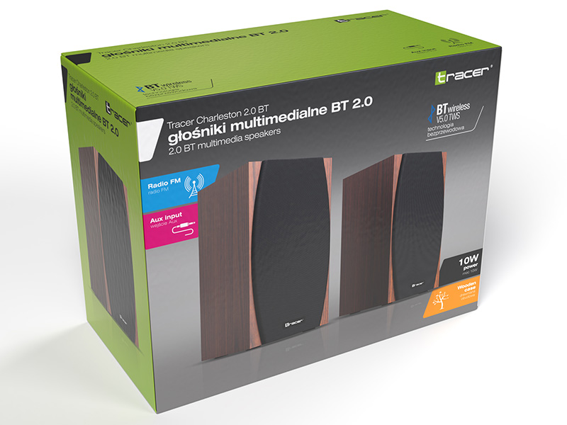 Tracer 2.0 Charleston 2.0 Bluetooth datoru skaļruņi