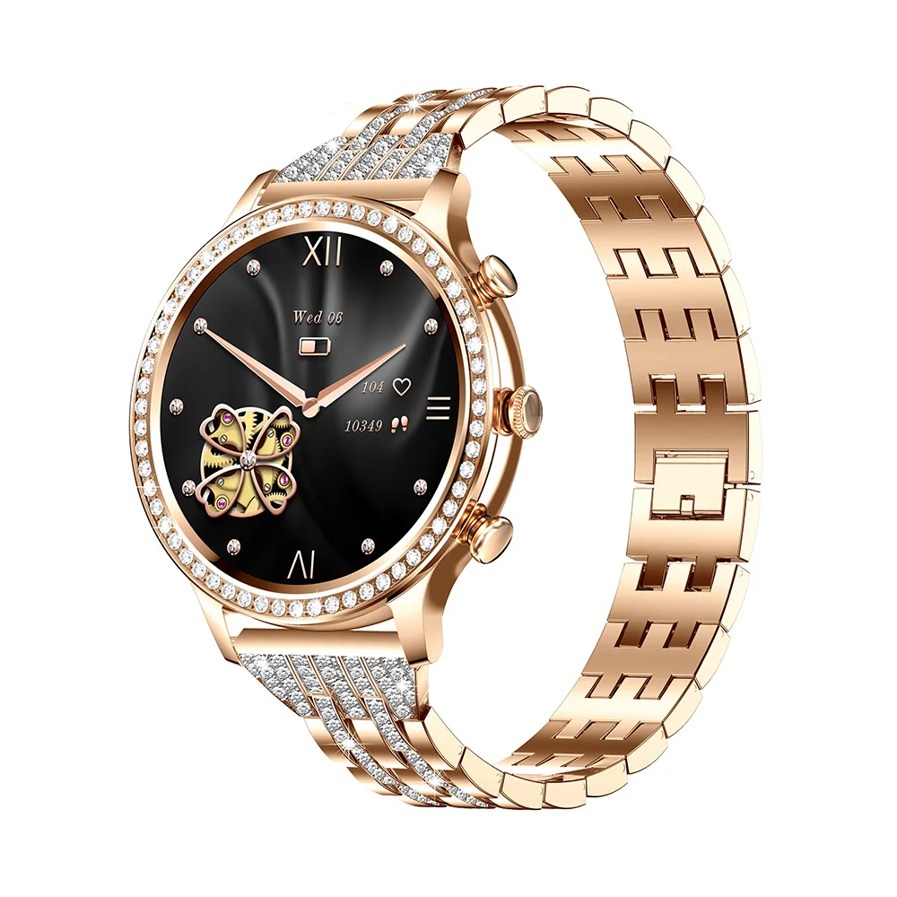 Manta SWD01GD Diamond Lusso Gold 5902510679729 Viedais pulkstenis, smartwatch