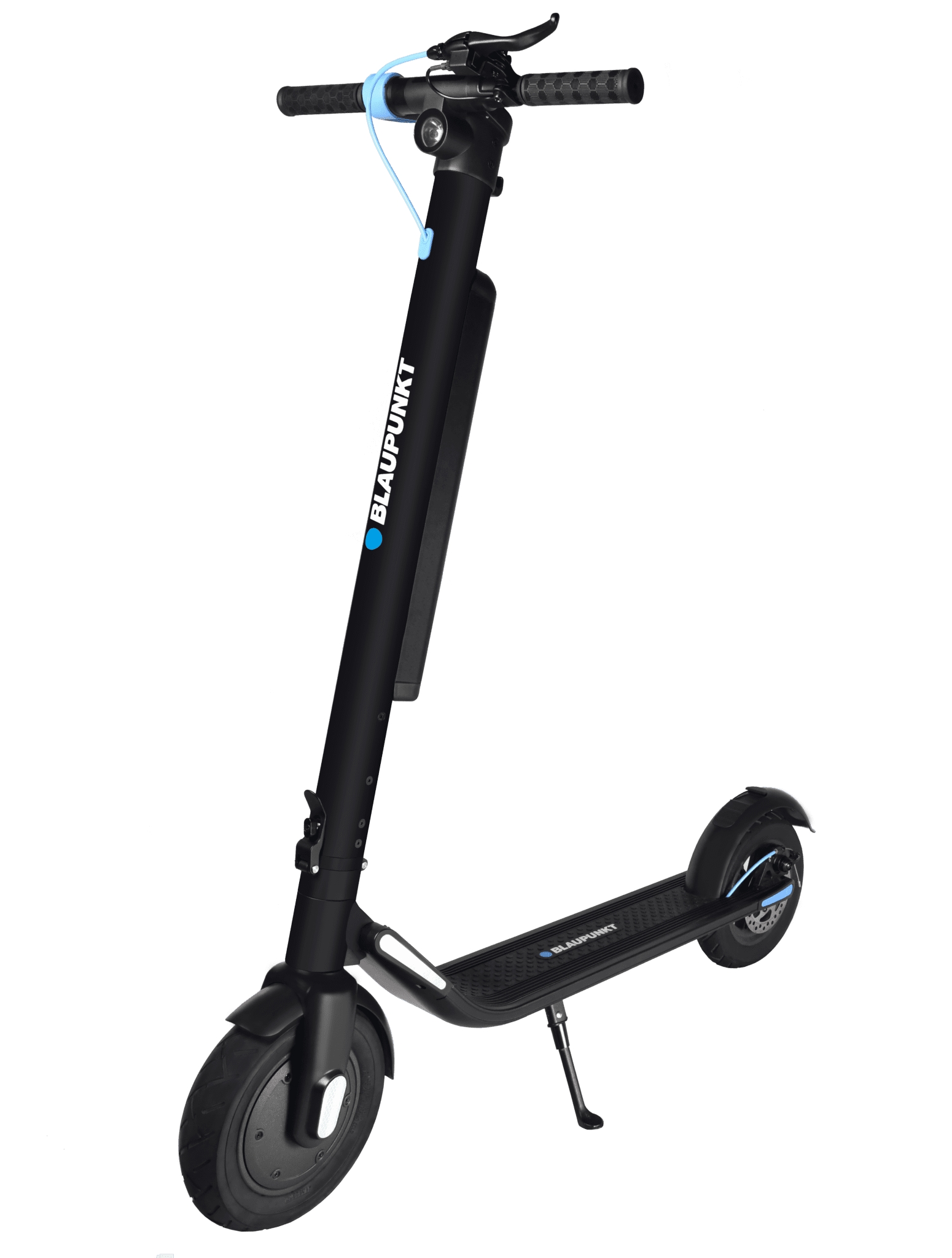 Electric scooter Blaupunkt ESC90X 20 km/h 350 W Black, Blue Skrejriteņi