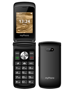 MyPhone Waltz Dual Black 5902983618133 TEL000786 (5902983618133) Mobilais Telefons
