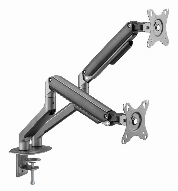 GEMBIRD Desk mounted adjustable double