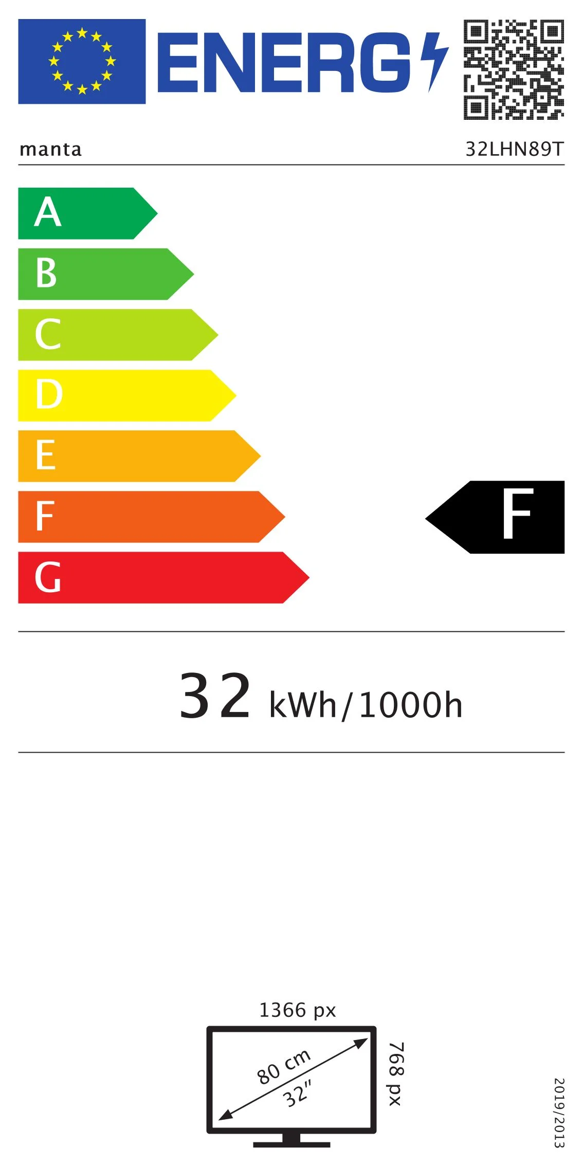 Manta 32LHN89T LED Televizors