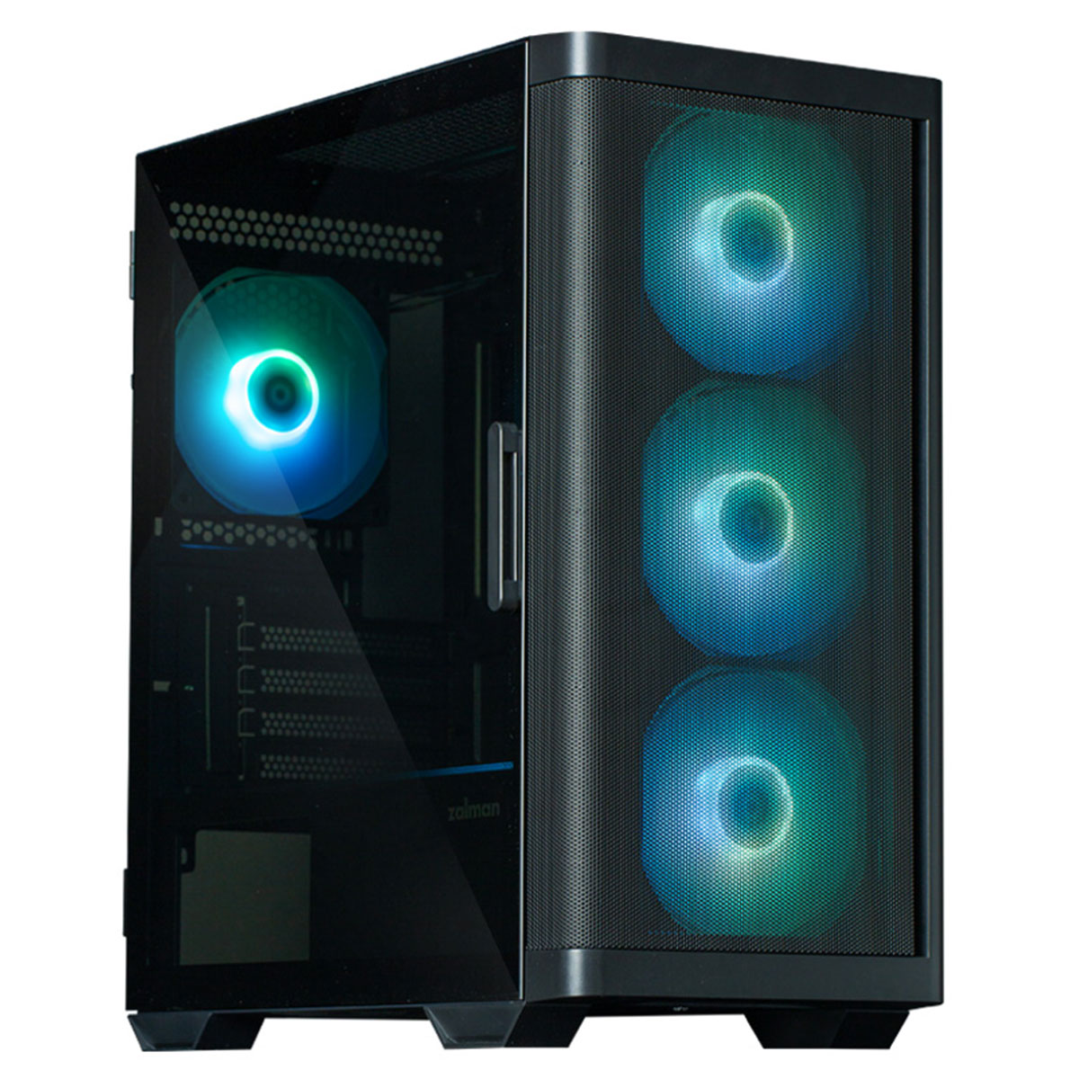 Zalman M4 BLACK mATX Mini Tower 4 Fans ARGB Datora korpuss