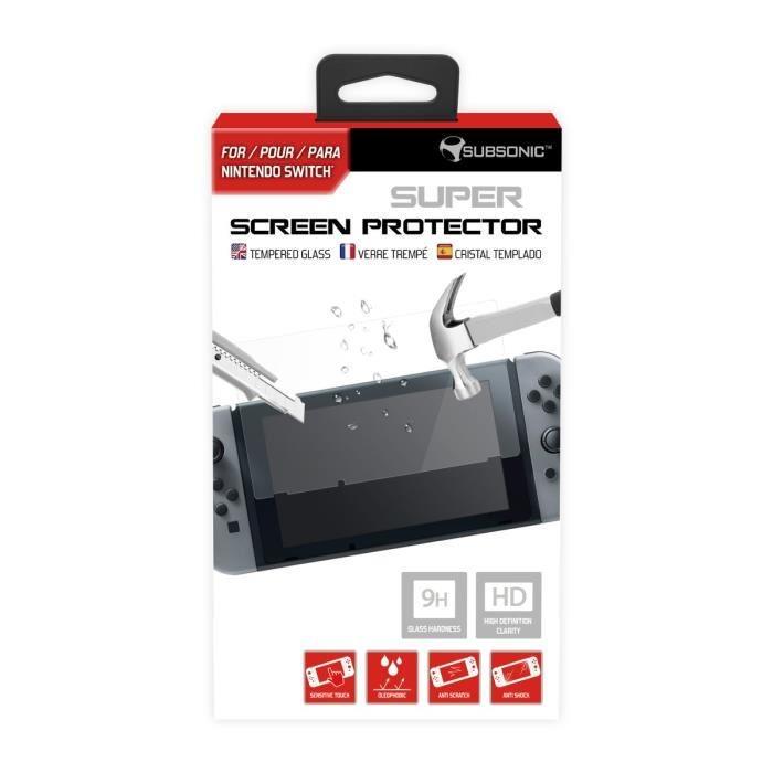 Subsonic Super Screen Protector Tempered Glass for Nintendo Switch 3760192209052 spēļu aksesuārs