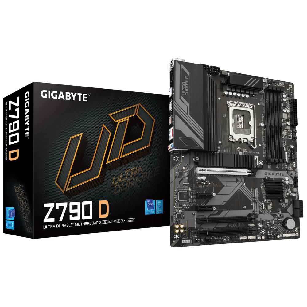 Mainboard|GIGABYTE|Intel Z790|LGA1700|ATX|Memory DDR5|Memory slots 4|2xPCI-Express 3.0 1x|1xPCI-Express 3.0 16x|1xPCI-Express 4.0 4x|1xPCI-E pamatplate, mātesplate