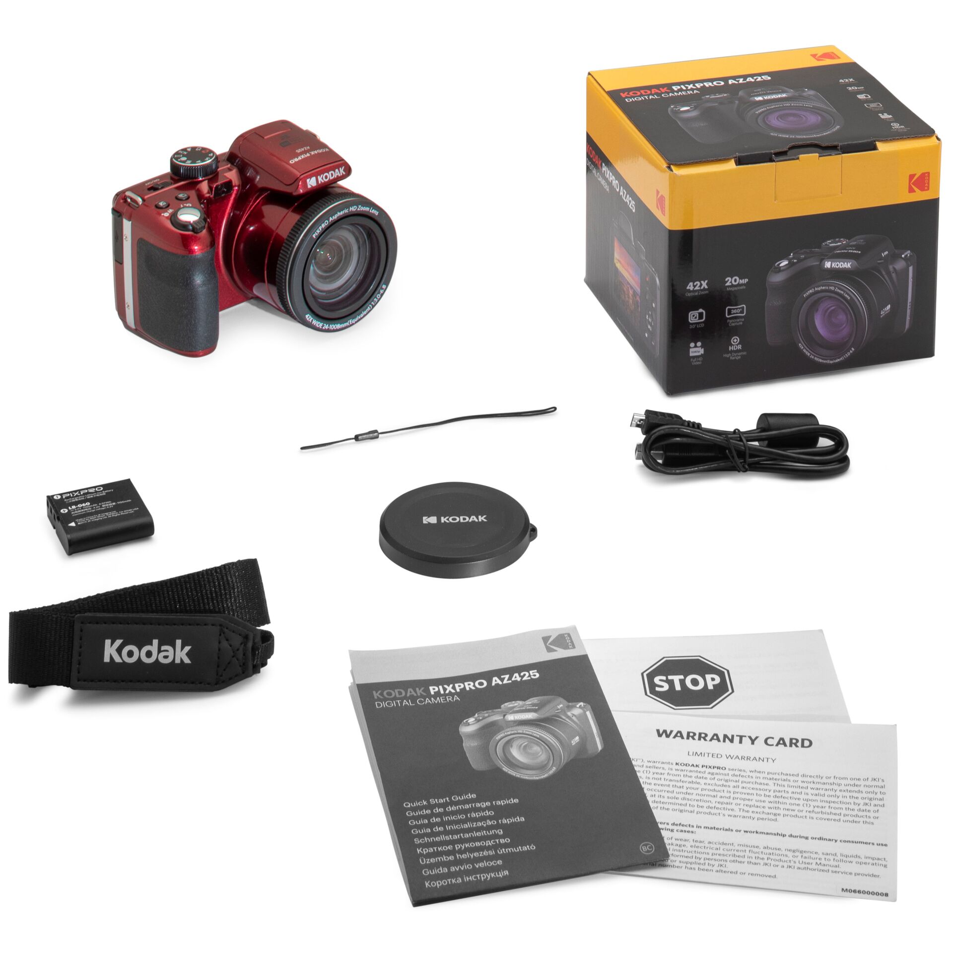 Kodak Astro Zoom AZ425 red Digitālā kamera