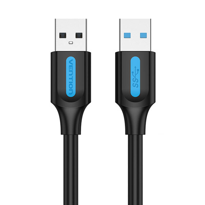 USB 3.0 cable Vention CONBG 1.5m Black PVC CONBG (6922794748828) USB kabelis