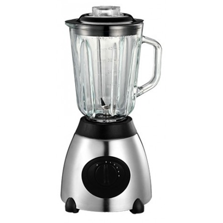 Adler AD 4070 blender 1.5 L Tabletop blender Black,Transparent 600 W Mikseris