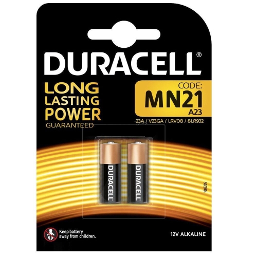 Duracell A23/MN21, Alkaline, 2 pc(s) Baterija