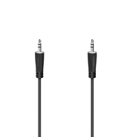 Hama Audio Cable, 3.5mm - 3.5mm, 1,5 m, melna - Vads mūzikas centrs