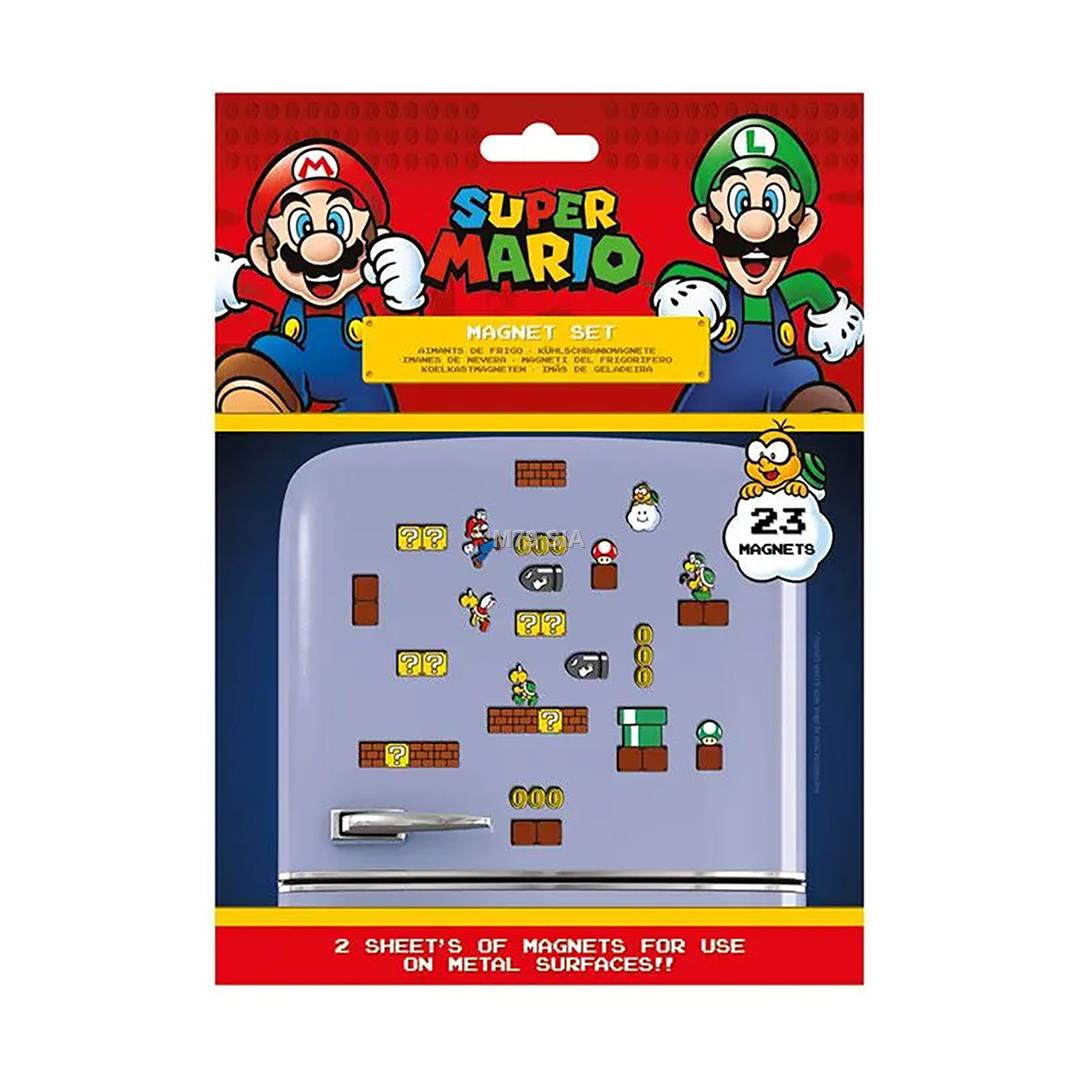 Magnet Set Super Mario - Ledusskapja magneti foto, video aksesuāri