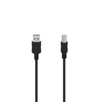 Hama USB Cable, USB-A, USB-B, 3 m, balta - Vads adapteris