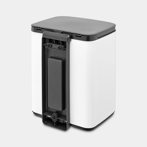 BRABANTIA atkritumu tvertne Bo, 7l, White 222368 atkritumu tvertne