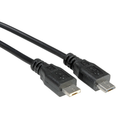 Kabel USB Value 2.0 MicroA-MicroB M/M 1.8m  (11.99.8753-10) USB kabelis