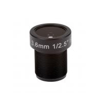 Axis ACC LENS M12 3.6MM F2.0 10pcs 5506-011, Lens, Black,  7331021045644 drošības sistēma