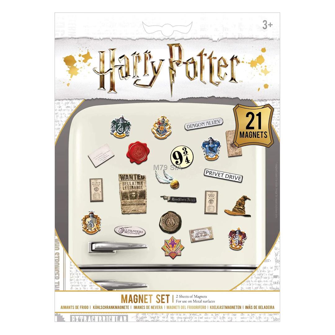 Magnet Set Harry Potter - Ledusskapja magneti foto, video aksesuāri