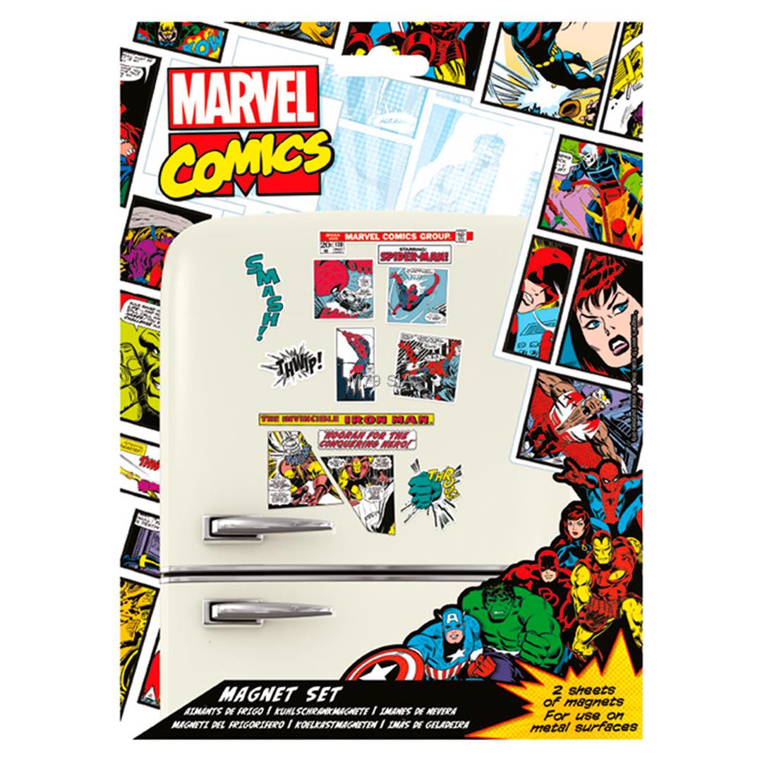 Magnet Set Marvel Comics - Ledusskapja magneti foto, video aksesuāri