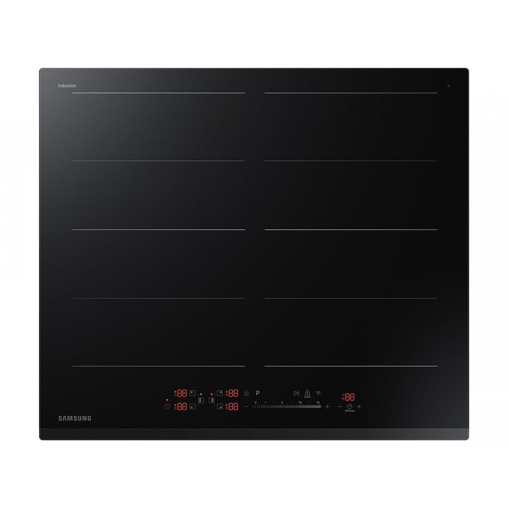 Samsung NZ64R9787GK Black Built-in 60 cm Zone induction hob 4 zone(s) plīts virsma