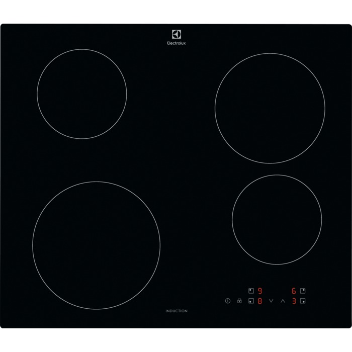 Electrolux Serie 300 949492519 LIB60420CK Black Built-in 59 cm Zone induction hob 4 zone(s) plīts virsma