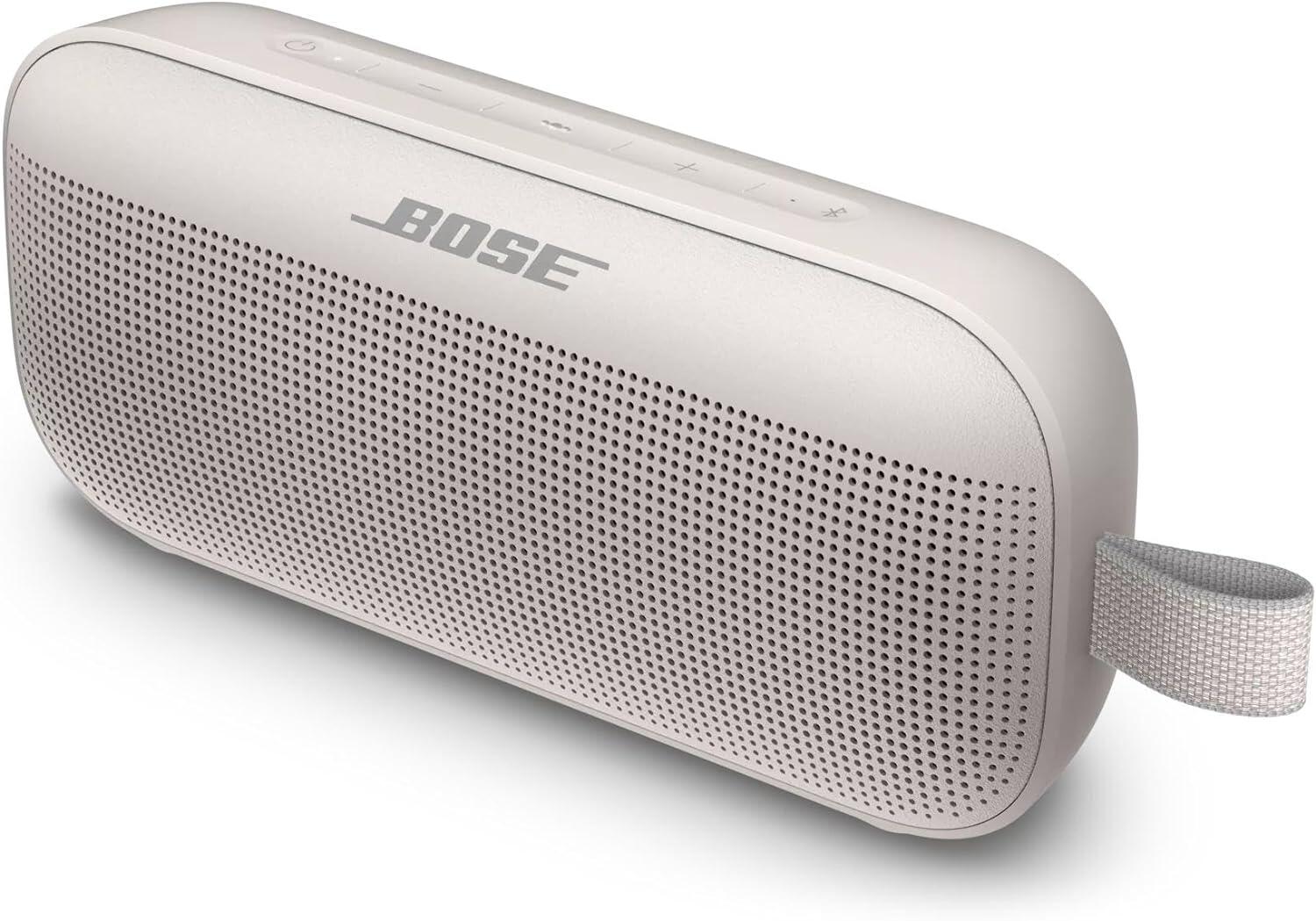 Bose SoundLink Flex, balta - Portativais bezvadu skalrunis mūzikas centrs