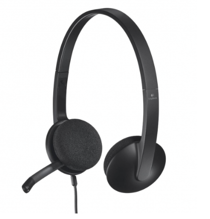 Logitech Headset H340, USB, Black austiņas