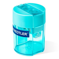 STAEDTLER Doppelspitzdose rund, cyan