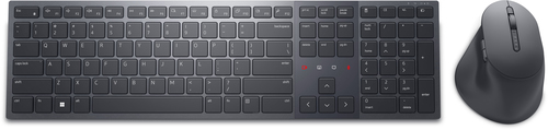 Dell Premier Collaboration Keyboard and Mouse KM900 Wireless, US, USB-A, Graphite klaviatūra