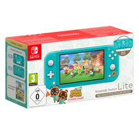 Nintendo Switch Lite Animal Crossing: NH Timmy & Tommy Aloha spēļu konsole