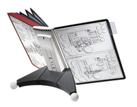 Durable SHERPA table 10 Dokumentenanzeige-Karussell Tisch/Bank Porträt A4 (563200) 4005546501680 biroja tehnikas aksesuāri