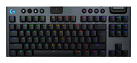 LOGITECH G915 X LIGHTSPEED TKL Wireless Gaming Keyboard - BLACK - US INT'L - 2.4GHZ/BT  - EMEA28i-935 - CLICKY klaviatūra