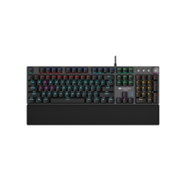 Mechaninė žaidimų klaviatūra Canyon Nightfall CND-SKB7-US, Black Switch, LED, US išdėstymas klaviatūra