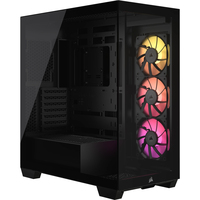 PC case 3500X ICUE LINK RGB TG Mid-Tower black Datora korpuss