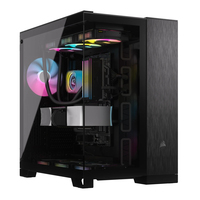 Corsair Dual Chamber PC Case | 6500X | Black/Obsidian Aluminum | Mid-Tower | Power supply included No | ATX Datora korpuss