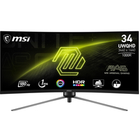 MSI MAG 345CQRDE Curved Gaming Monitor 86 cm (34