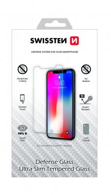 Swissten Ultra Slim Tempered Glass Premium 9H Aizsargstikls Xiaomi 12 / 12X aizsardzība ekrānam mobilajiem telefoniem