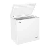 Candy | Freezer | CCHH 200E | Energy efficiency class E | Chest | Free standing | Height 84.5 cm | Total net capacity 196 L | White Horizontālā saldētava