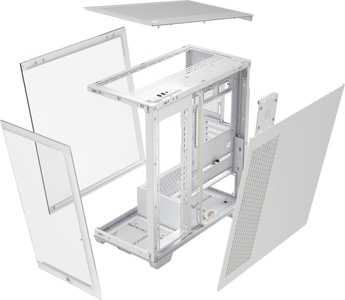 PC case 3500X TG Mid-Tower white Datora korpuss