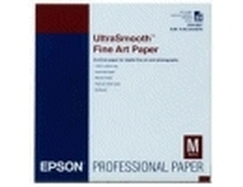 Paper Epson Ultrasmooth Fine Art Paper | 325g/m2 | A3+,  | 25 sheets foto papīrs