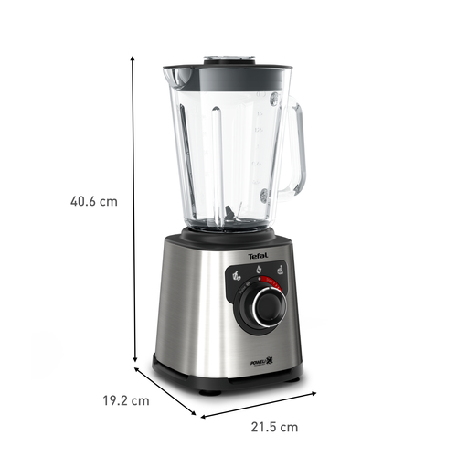 Tefal Perfectmix+ BL871D 1.5 L Tabletop blender 1200 W Stainless steel, Grey 3016667249963 Blenderis