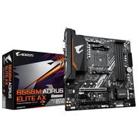 AORUS B550M ELITE AX - 1.3 - motherboard - micro ATX - Socket AM4 - AMD B550 pamatplate, mātesplate