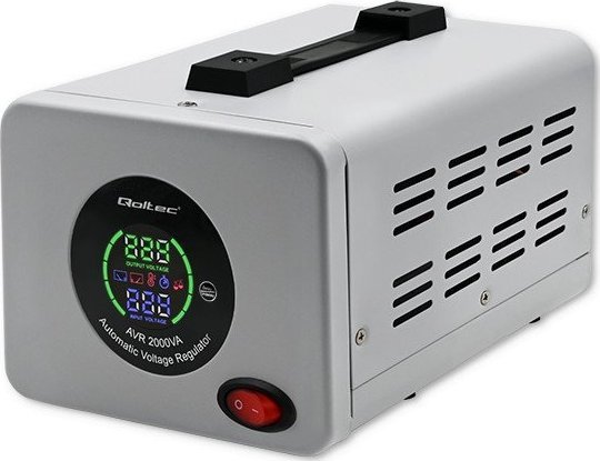 Qoltec 50724 Automatic Voltage Stabilizer AVR 2000VA nepārtrauktas barošanas avots UPS