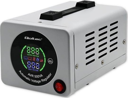 Qoltec 50722 Automatic Voltage Stabilizer AVR 500VA nepārtrauktas barošanas avots UPS