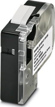 Phoenix Contact Etykieta termiczna ciagla w kasecie biala z czarnym nadrukiem 10mm MM-EML (EX10)R C1 WH/BK do drukarki THERMOFOX 0803970 080