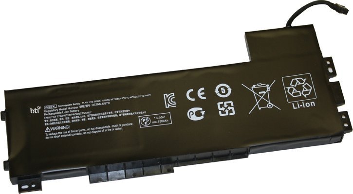 Bateria Origin Storage BTI 6C BATTERY HP ZBOOK 15 G3 akumulators, baterija portatīvajiem datoriem