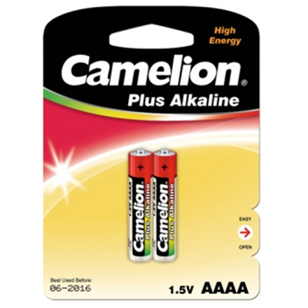 Camelion Plus Alkaline AAAA 1.5V (LR61), 2-pack (for toys, remote control and similar devices) Camelion Baterija