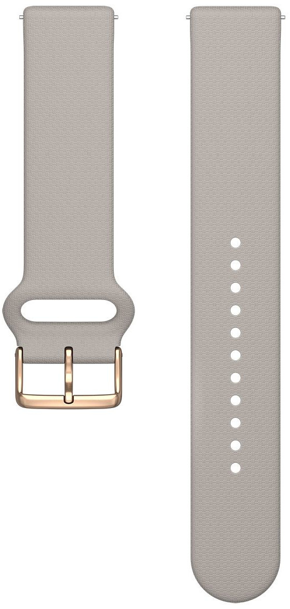 Polar watch strap 20mm S-L T, greige silicone 725882063607 910106986 (725882063607) Viedais pulkstenis, smartwatch